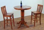 1290CH Oak Plain Top Pub Table By Sunny Designs From Design Center Furniture Store of Orange County CA